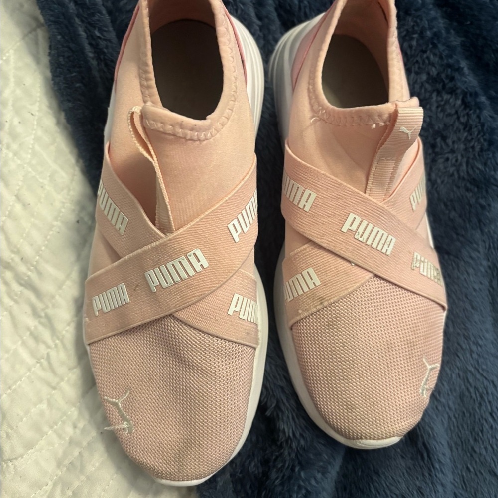 Puma Blush Pink Slip-On Shoes